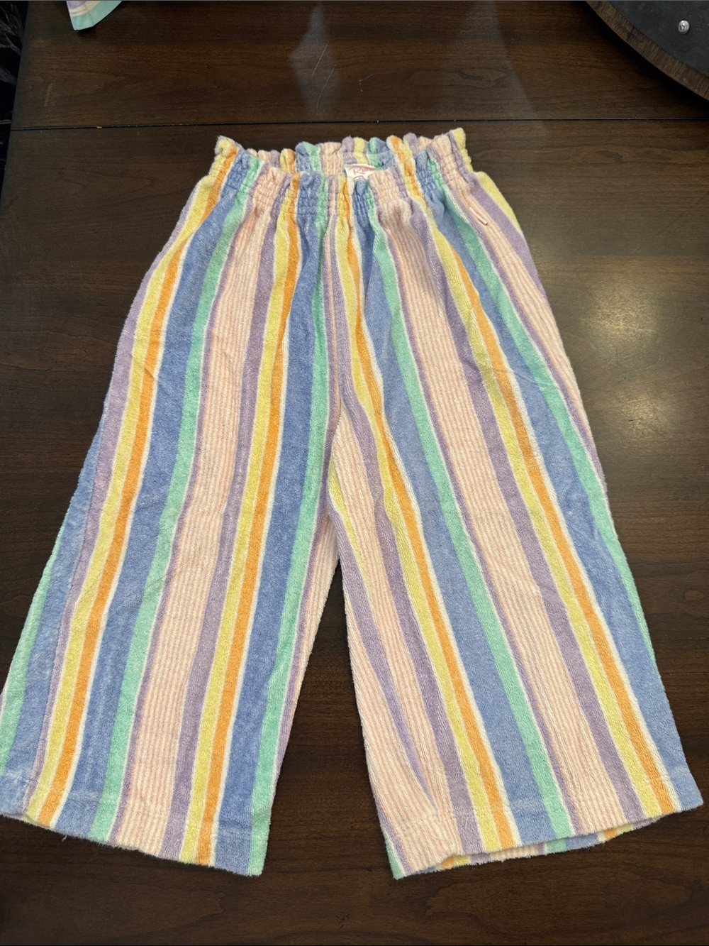 Pastel Multi-Stripe Kids - Soft Terry Cloth